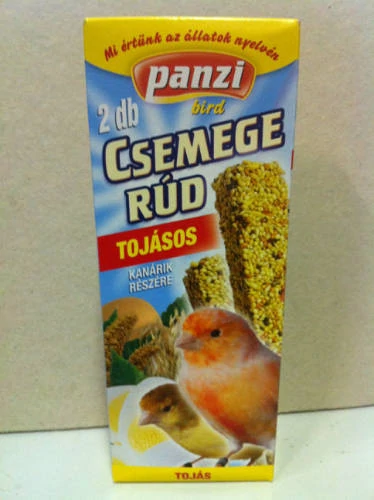 Panzi Csemege Rúd Kanárik részére tojással (2db)