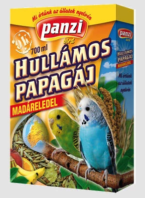 Panzi Hullámos papagáj madáreleség (500g)