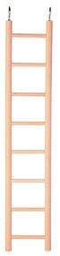 Trixie Wooden Ladder - falétra (8 fok) - madarak részére (36cm)