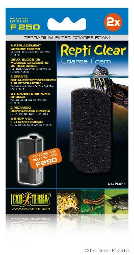 Exo-Terra Repti Clear Coarse Foam F250 - Durva szivacs szűrőbetét PT3610 szűrőhöz