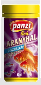 Panzi Aranyhal díszhaltáp - 50 ml (tizesével rendelhető!)